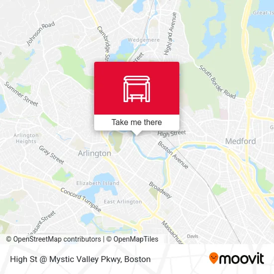 High St @ Mystic Valley Pkwy map