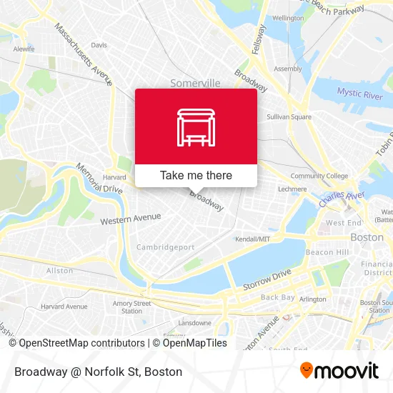 Broadway @ Norfolk St map