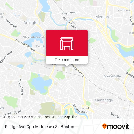 Rindge Ave Opp Middlesex St map