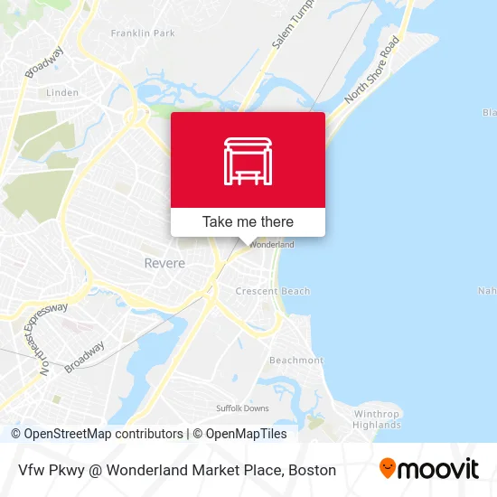 Vfw Pkwy @ Wonderland Market Place map