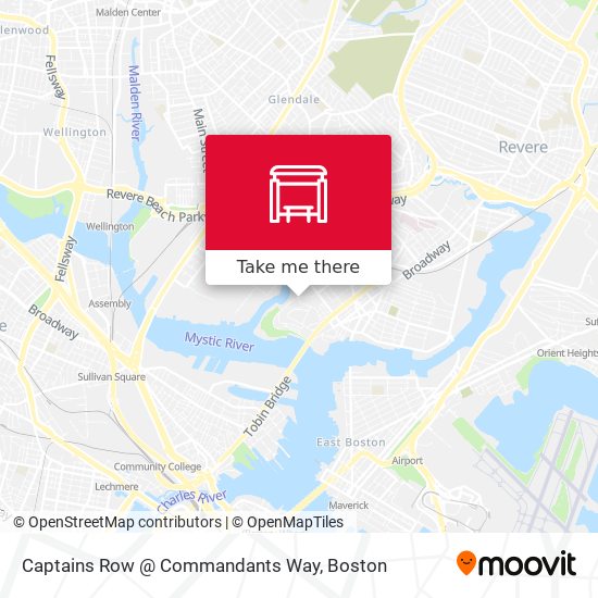 Mapa de Captains Row @ Commandants Way