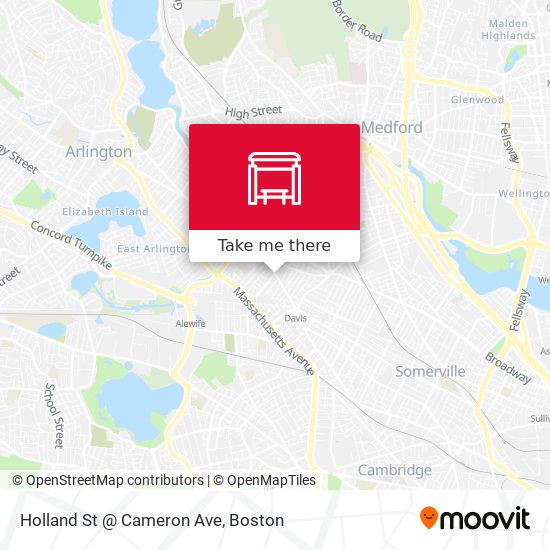 Holland St @ Cameron Ave map