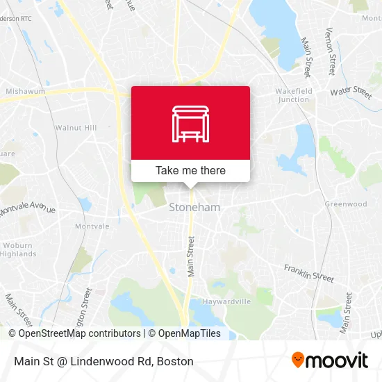 Main St @ Lindenwood Rd map