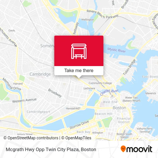Mapa de Mcgrath Hwy Opp Twin City Plaza