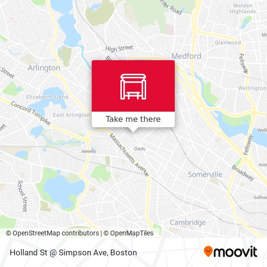 Holland St @ Simpson Ave map