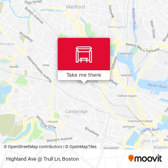 Highland Ave @ Trull Ln map