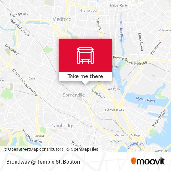 Mapa de Broadway @ Temple St