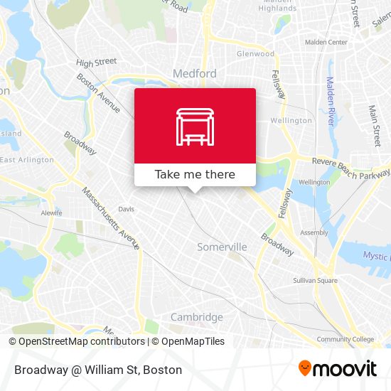 Mapa de Broadway @ William St