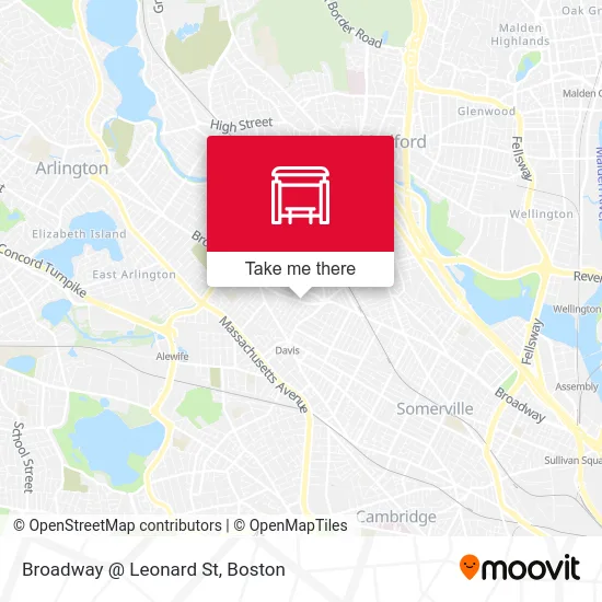 Broadway @ Leonard St map