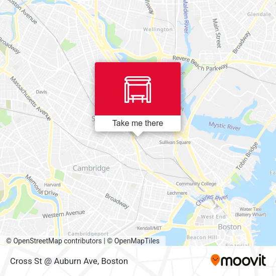 Mapa de Cross St @ Auburn Ave