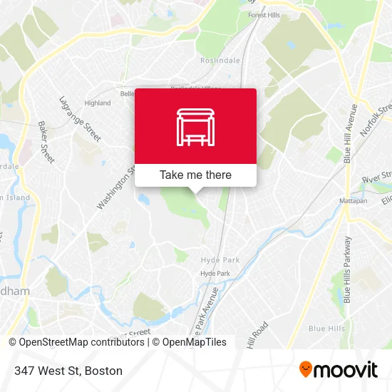 347 West St map