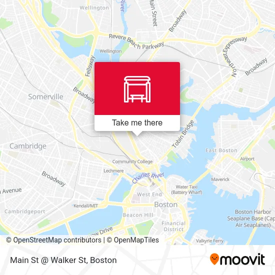Mapa de Main St @ Walker St