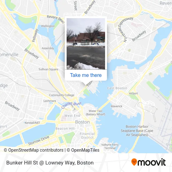 Bunker Hill St @ Lowney Way map