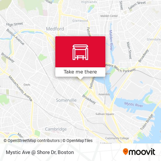 Mapa de Mystic Ave @ Shore Dr
