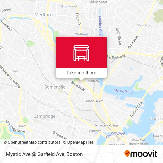 Mapa de Mystic Ave @ Garfield Ave