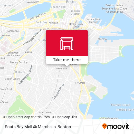 Mapa de South Bay Mall @ Marshalls