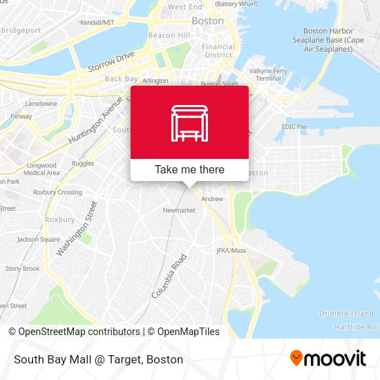 South Bay Mall @ Target map