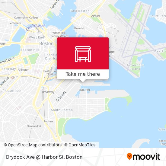 Drydock Ave @ Harbor St map