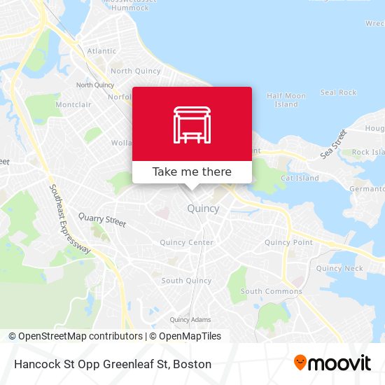 Hancock St Opp Greenleaf St map