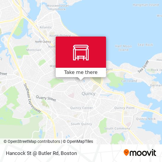 Mapa de Hancock St @ Butler Rd