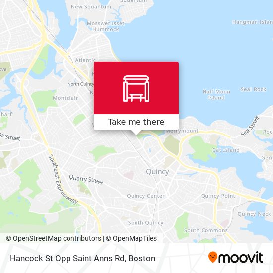 Hancock St Opp Saint Anns Rd map
