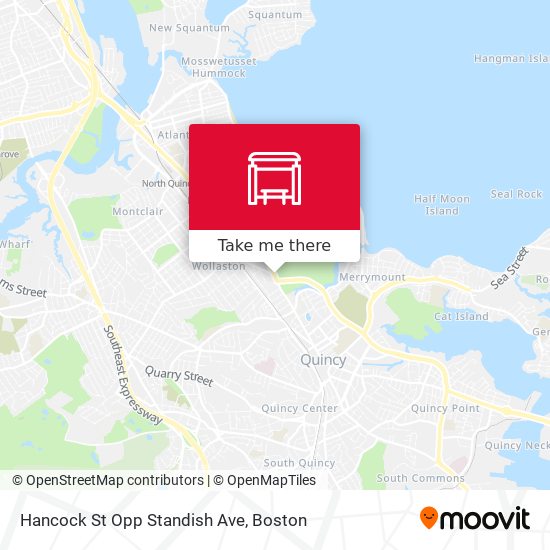 Mapa de Hancock St Opp Standish Ave