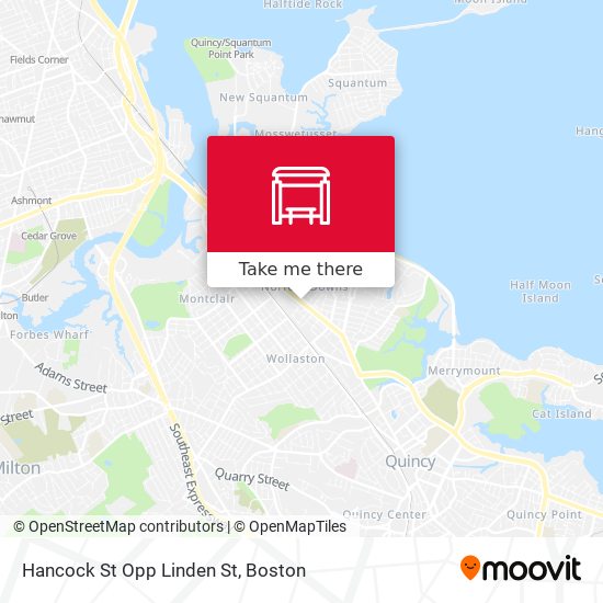 Mapa de Hancock St Opp Linden St