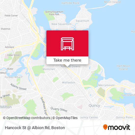 Mapa de Hancock St @ Albion Rd