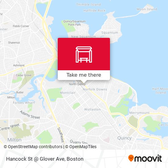Mapa de Hancock St @ Glover Ave