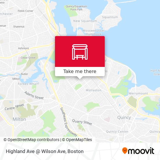 Mapa de Highland Ave @ Wilson Ave