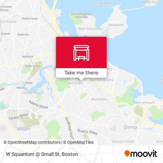 Mapa de W Squantum @ Small St