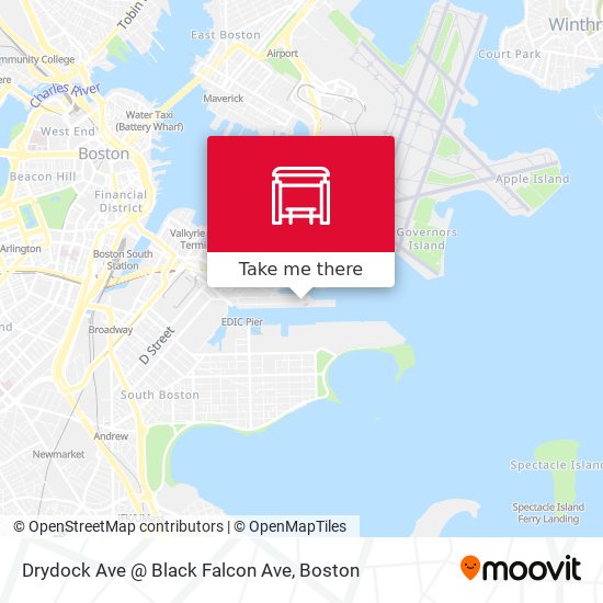 Drydock Ave @ Black Falcon Ave map