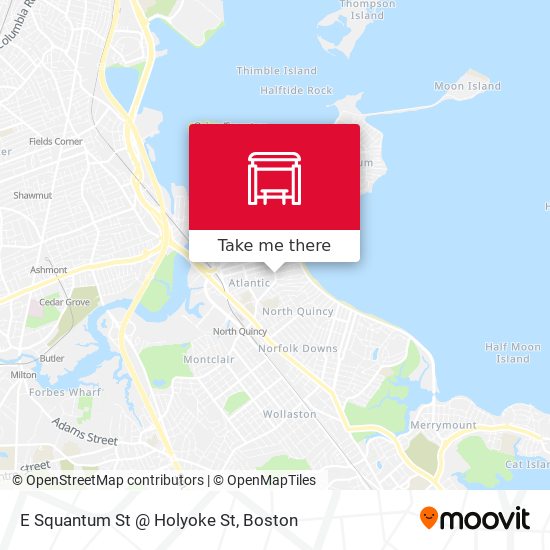 E Squantum St @ Holyoke St map