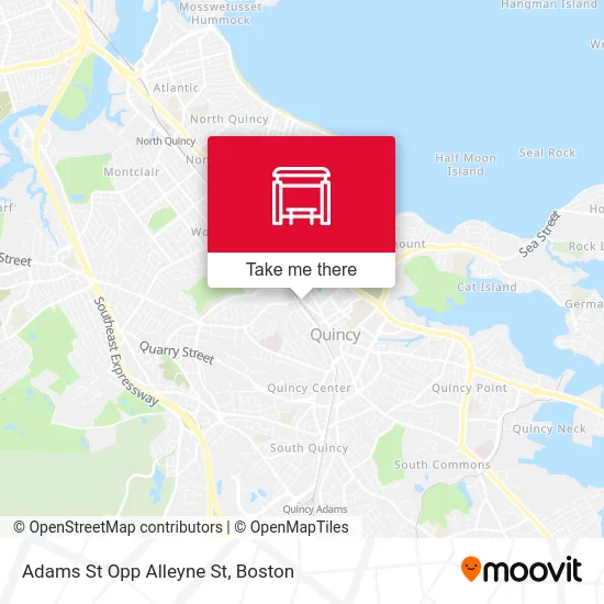 Adams St Opp Alleyne St map