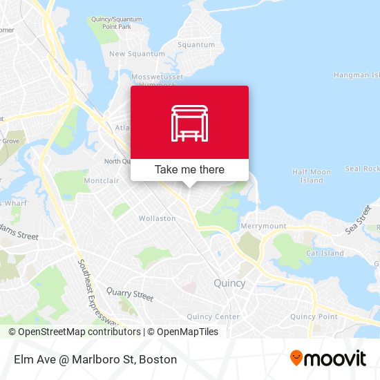 Mapa de Elm Ave @ Marlboro St