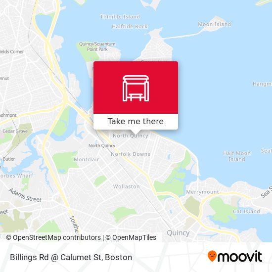 Billings Rd @ Calumet St map