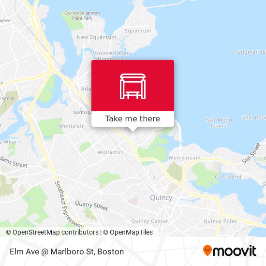 Mapa de Elm Ave @ Marlboro St
