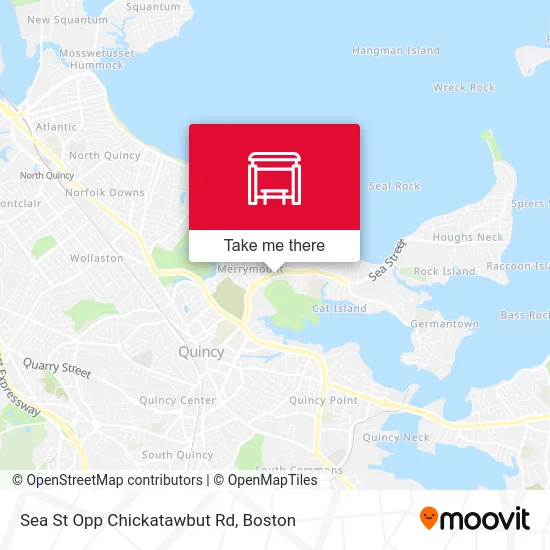 Sea St Opp Chickatawbut Rd map