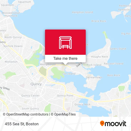 455 Sea St map