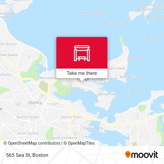 565 Sea St map