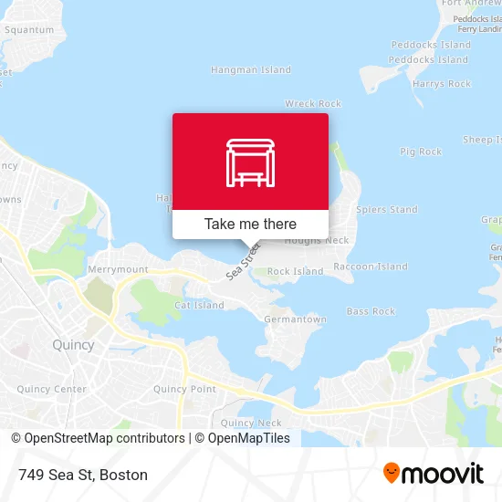 749 Sea St map