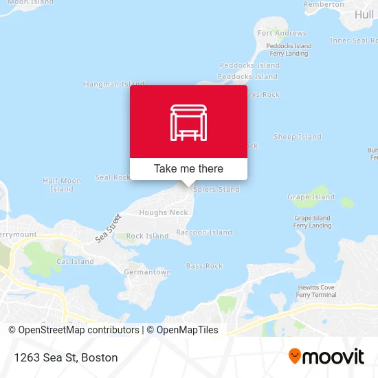 1263 Sea St map