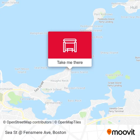 Mapa de Sea St @ Fensmere Ave