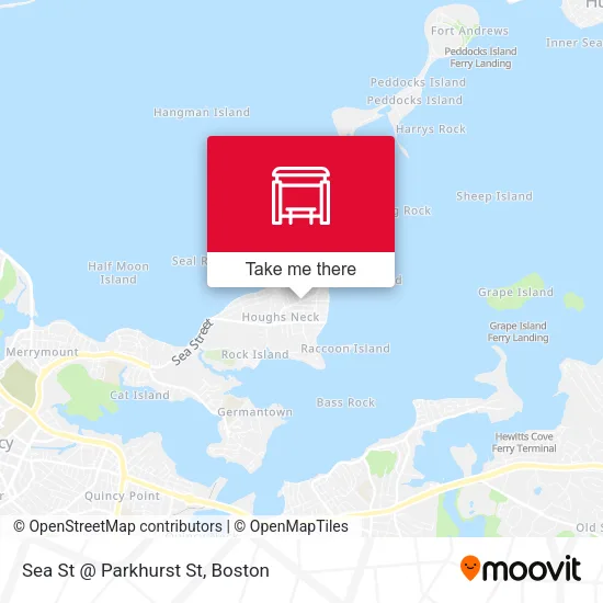 Sea St @ Parkhurst St map