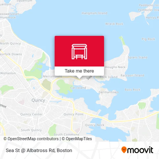 Sea St @ Albatross Rd map