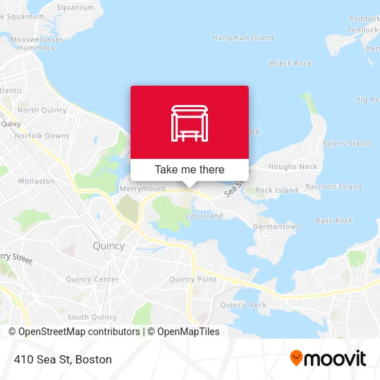 410 Sea St map