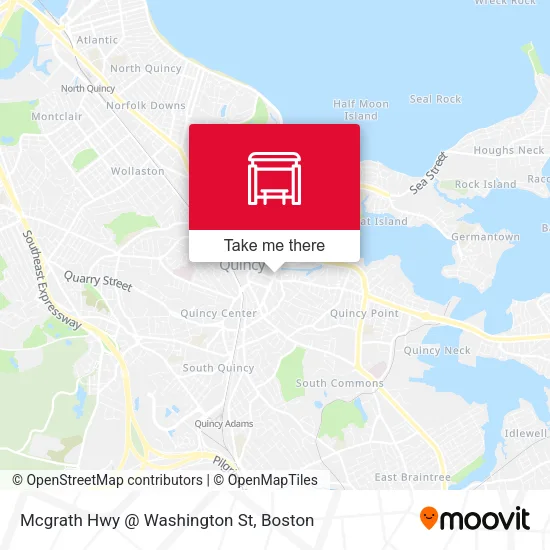 Mapa de Mcgrath Hwy @ Washington St