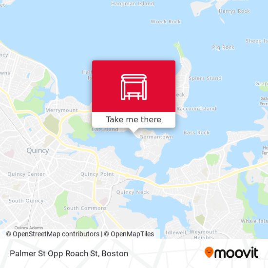 Mapa de Palmer St Opp Roach St