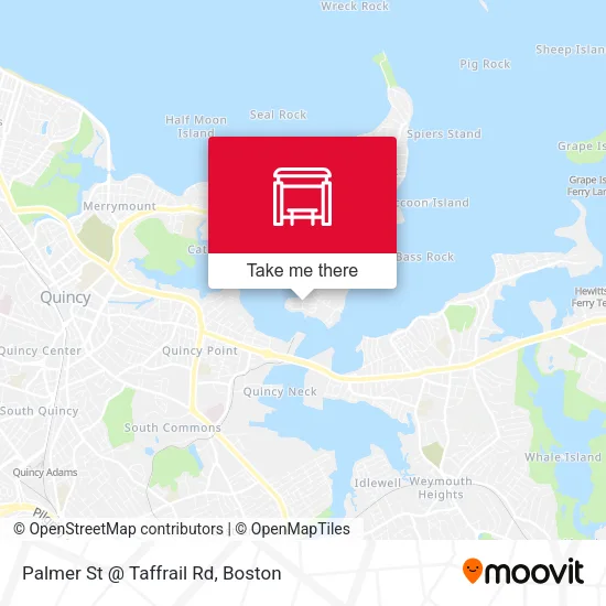 Palmer St @ Taffrail Rd map