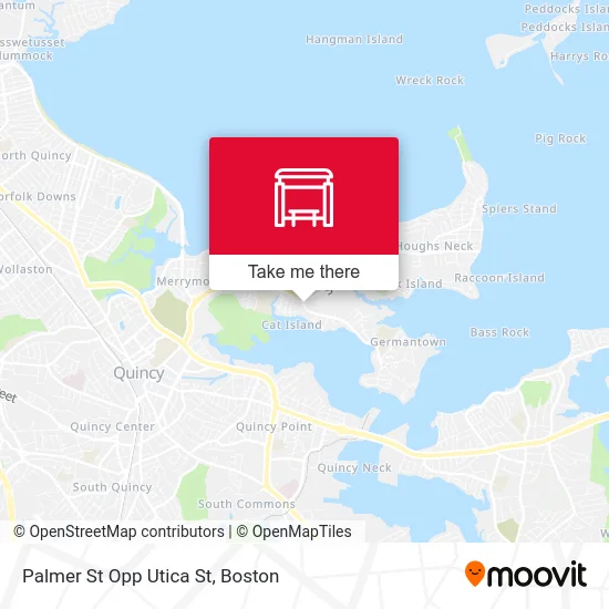 Palmer St Opp Utica St map